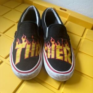 RARE thrasher vans collab